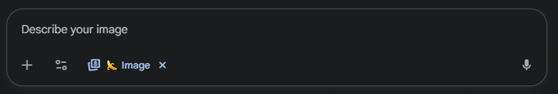 راهنمای تصویری آپلود عکس در هوش مصنوعی جمینی برای تبدیل عکس به پرتره حرفه ای.