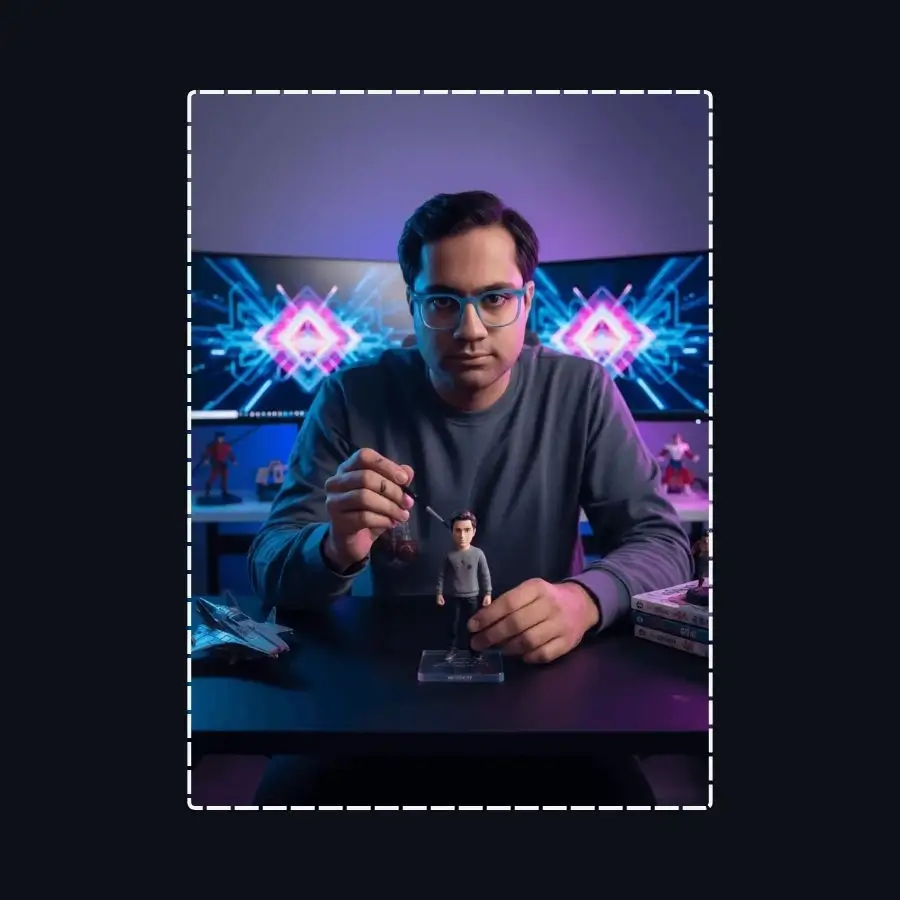 ساخت اکشن فیگور با هوش مصنوعی