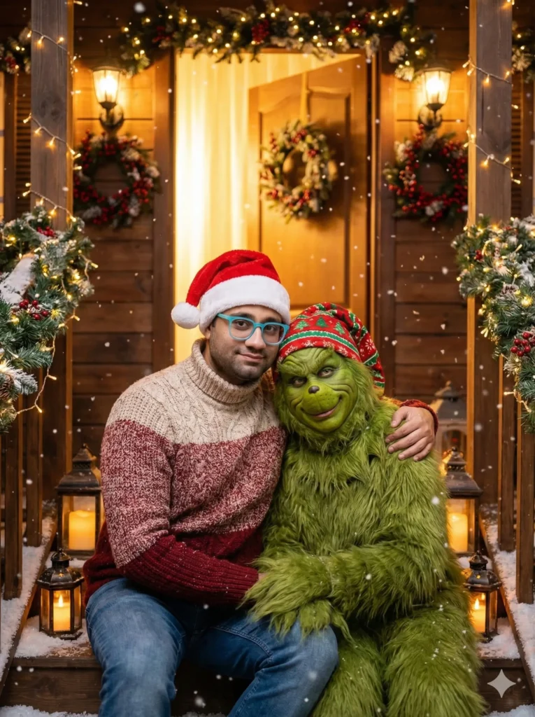 عکس پروفایل هنری رفاقت با گرینچ