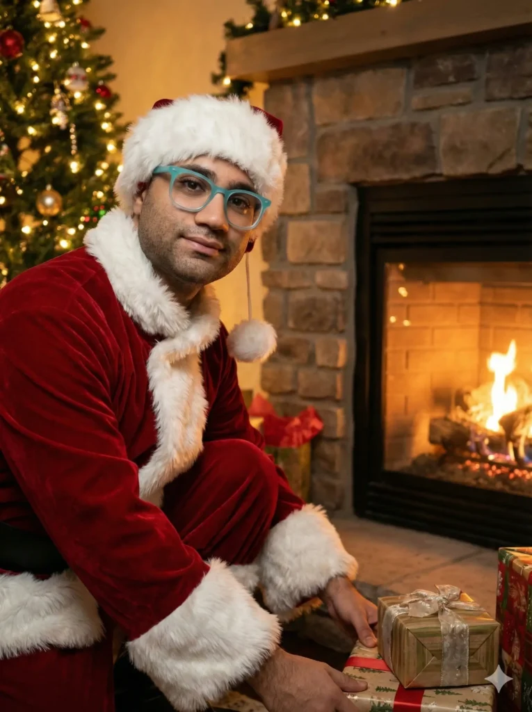 بابانوئل در خانه