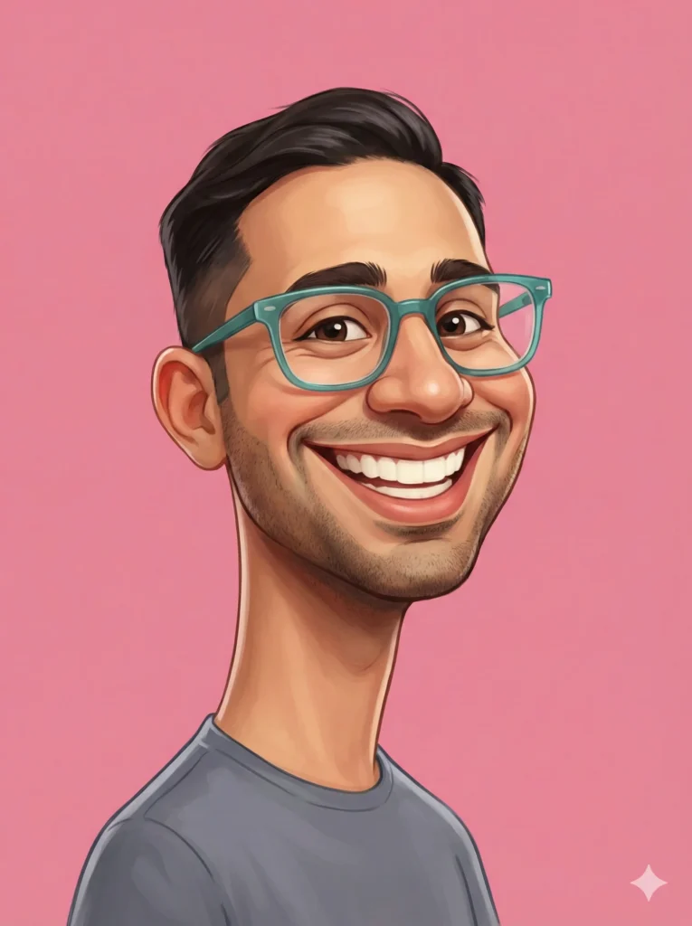 نمونه خروجی هوش مصنوعی تصویر ساز با سبک لبخند اغراق آمیز